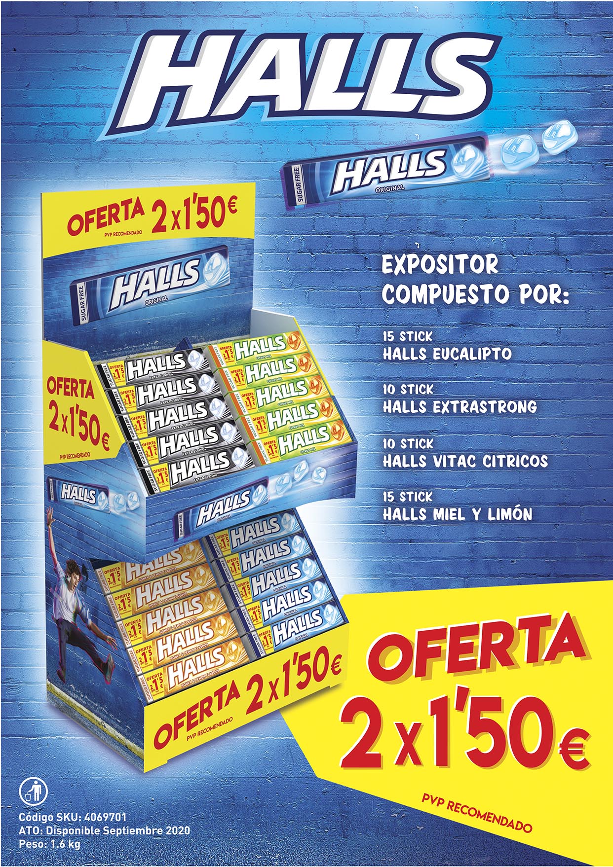Novedades en Caramelos Halls - Bigger Golosinas